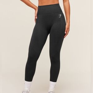 Gymshark Seamless High-Rise Leggings in Black